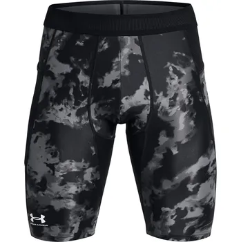 Pánské kraťasy Pánské kompresní kraťasy Under Armour HG ISOCHILL PRTD LG STS černé 1383778-001 - XXL | UK 11 | US 12