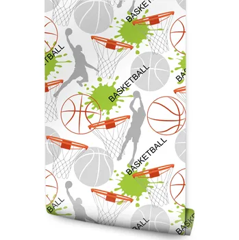 Fototapeta Dětská tapeta Sportovec BASKETBAL Míč Dekorace