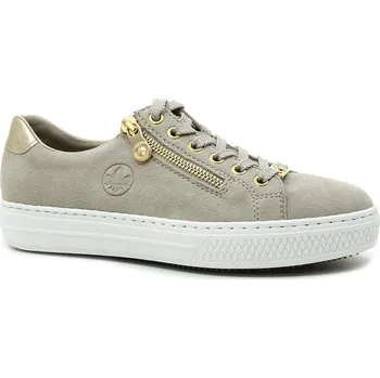 Dámské tenisky RIEKER L59L1-60 beige, dámské tenisky vel.39