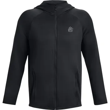 Pánská casual bunda Pánská sportovní bunda Under Armour CURRY PLAYABLE JACKET černá 1380323-001 - M | UK 12 | US 13