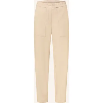 Dámské kalhoty Opus Dámské Kalhoty Myha V Joggingovém Stylu, béžová, 42