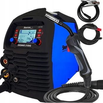 Svářečka Svářečka MIGOMAT SHERMAN DIGIMIG MIG 210XS SYNERGIE TIG MMA 3v1 200A