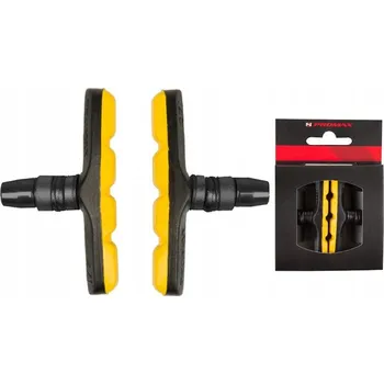 Brzda na kolo Brzdové špalky Promax V-brake žluté se závitem