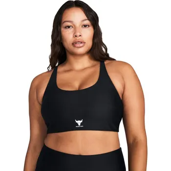 Podprsenka Dámská sportovní podprsenka s výztuží Under Armour PJT RCK ALL TRAIN CRSBCK BRA W černá 1380181-002 - M | UK 9,5 | US 12