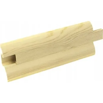 soklová lišta PVC lišta DQ-PP 27 x 52 mm, délka 5 cm, dekor javor