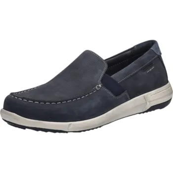 Pánské polobotky PÁNSKÉ POLOBOTKY JOSEF SEIBEL 25331 518525 MODRÁ Barva: MODRÁ, Velikost: 45