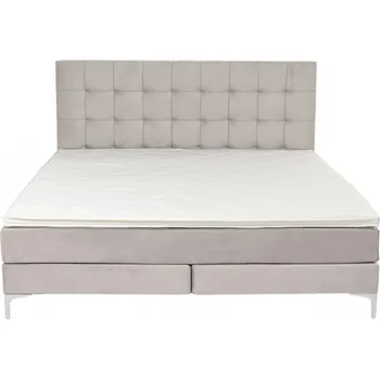 Postel KARE Design Postel Boxspring Benito Star - krémová, 160x200cm