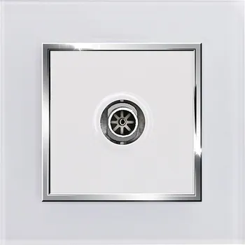 Elektrická zásuvka Anténní zásuvka nástěnná MIUUN bílá