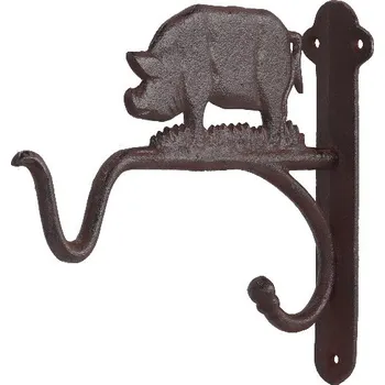 Krmítko pro ptáka Konzolka PIG, litina, 4x21x21cm|Esschert Design