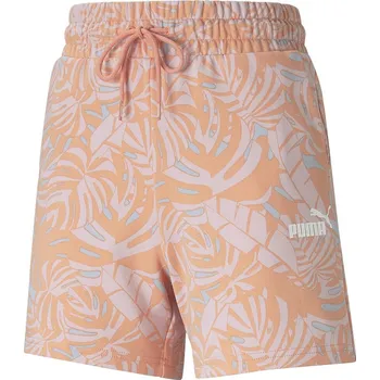 Dámské kraťasy Dámské sportovní Kraťasy Puma Floral Vibes rM volné s vysokým pasem