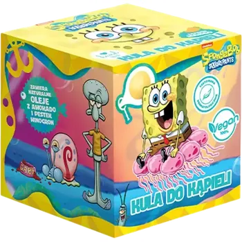 Koupelová kosmetika Šumivá koule do koupele Sponge Bob