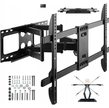 Televizní držák OTOČNÝ POHYBLIVÝ DRŽÁK NA TELEVIZI PRO QE55QE1CAU SAMSUNG, PEVNÝ NÁSTĚNNÝ