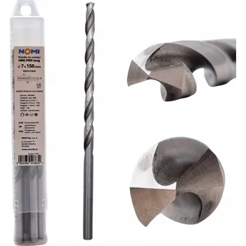 Vrták Vrták do kovu 7x156mm prodloužený HRC PRO long dlouhý DIN 340 NOMI