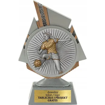 3D Soška/Figurka Fotbalistky 20 cm + ŠTÍTEK