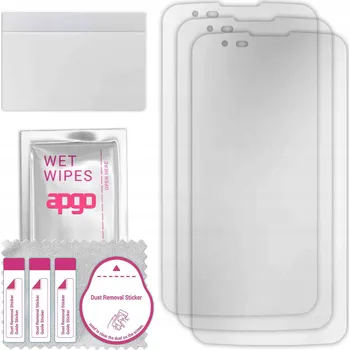 Pouzdro na mobilní telefon 3x Hydrogelová ochranná Fólie na displej pro LG K10, celoplošná