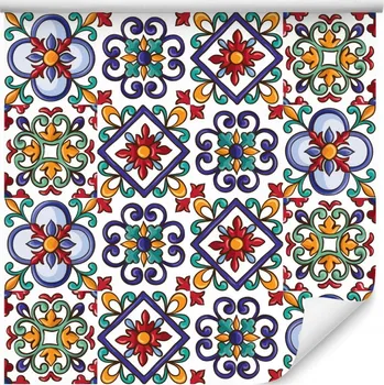 Tapeta Tapeta do kuchyně, jídelny, barevná mozaika