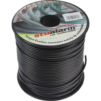 elektrický kabel Kabel 1,5 mm, černý, 100 m bal