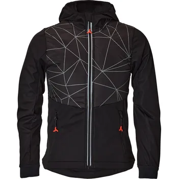 Pánská softshellová bunda dětská tenká softshellová bunda SILVINI Rognoza CJ1719 černá dětské velikosti: 122-128