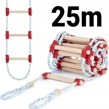 Žebřík Higher dřevěný Žebřík 1 x 75 až 250 kg