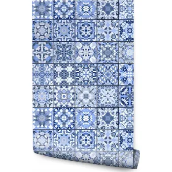 Fototapeta Tapeta Modrá Orientální mozaika /197167190