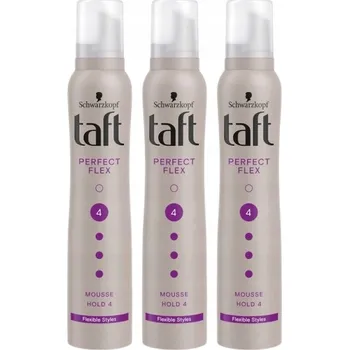 Stylingový přípravek Taft Perfect Flex Pěna na vlasy 200 Ml x3