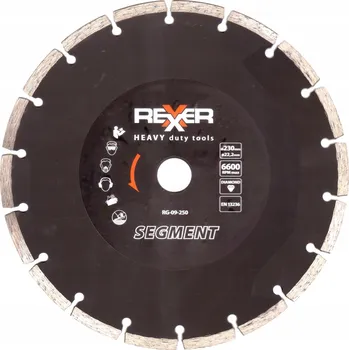 Řezný kotouč Diamantový kotouč Rexxer RG-09-250 230x22,2 mm