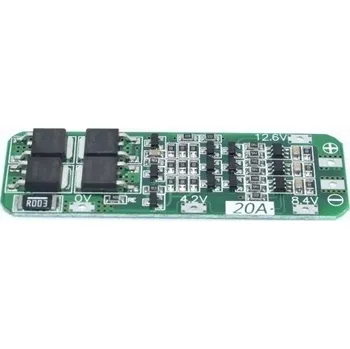 Zabezpečení domácnosti BMS nabíječka 3S 20A 12,6V