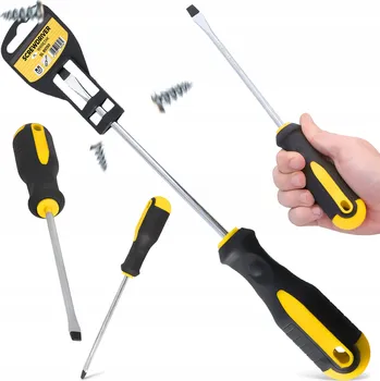 Šroubovák ŠROUBOVÁK Plochý SL 8x150 mm MAGNETICKÝ Univerzální OCELOVÝ Silný