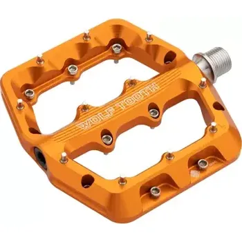 Pedál na kolo WOLF TOOTH pedály WAVEFORM oranžová L