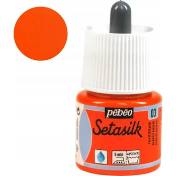 Speciální výtvarná barva Barvy na textil Pebeo oranžová 1 ks 45 ml