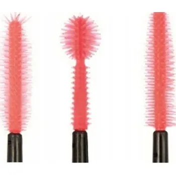 Péče o řasy a obočí Silikonové kartáčky na řasy a obočí 10 ks