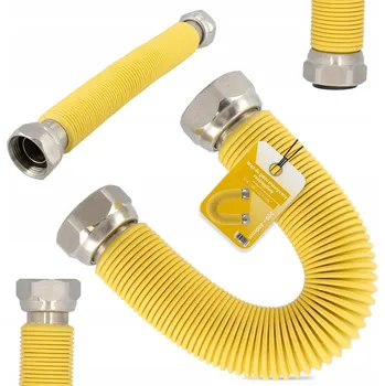 Zavlažování PLYNOVÁ HADICE na zemní plyn ELASTICKÁ 40 cm 3/4 ROZTAHOVACÍ Pro plynové bomby a sporáky CH