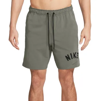 Pánské kraťasy Pánské sportovní kraťasy Nike M NK DF UNLMTD SWOOSH SHRT 7UL šedé FV9894-053 - M | UK 5,5 | US 6Y