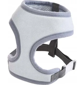 Postroj pro psa Barry King Postroj pro psa 28-41 cm šedý/modrý