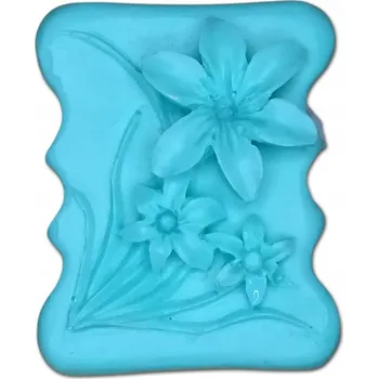 Mýdlo Ruční výroba ozdobné vonné glycerinové mýdlo s květy