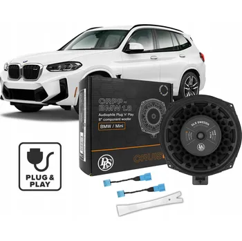 Auto Hi-Fi Jednopásmové reproduktory do auta DLS CRPP-BMW1.8