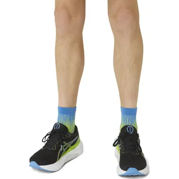 Pánské ponožky Kotníkové funkční ponožky Asics PERFORMANCE RUN QUARTER SOCK zelené 3013A980-301 - 47-49 | UK 8,5 | US 10,5