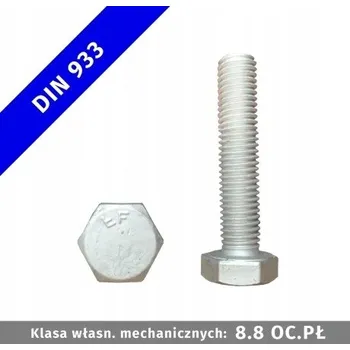 Šroub Šroub M16×70-8.8 pozinkovaný DIN 933 - 1 ks