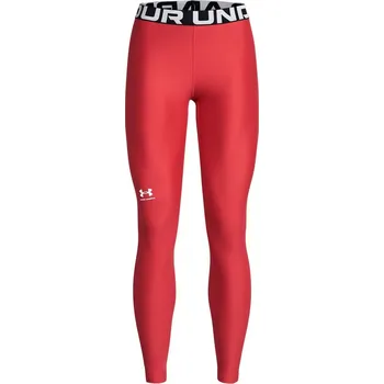 Dámské legíny Dámské kompresní 7/8 legíny s vysokým pasem Under Armour HG AUTHENTICS LEGGING W červené 1383559-814 - S | UK 5 | US 5,5