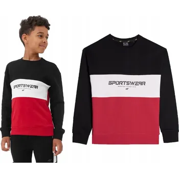 Pánská mikina Tepláková mikina pro chlapce 4F M630 sportovní, velikost 146.