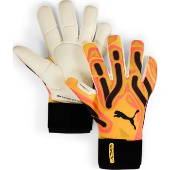 Brankářské rukavice Brankářské rukavice Puma ULTRA ULTIMATE HYBRID oranžové 041858-09 - 9 | UK 9 | US 10