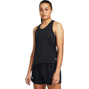 Dámské funkční tílko Under Armour LAUNCH SINGLET W černé 1382436-001 - M | UK 12 | US 13