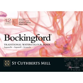 St Cuthberts Mill Bockingford H.P. Skicář 12 42 x 29,7 cm 300 g White