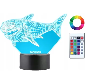 Lampička Plexido vícebarevná Noční lampa