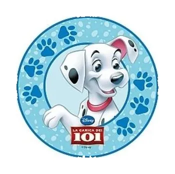 Jedlá dekorace na dort 101 dalmatinů č.1 jedlý papír - Úprava na přání +20 Kč