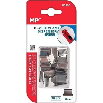 Set školních potřeb Spinacze metalowe do kartek 30szt