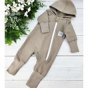 Kojenecký overall Kulišárny Teplákový overal rostoucí PÍSKOVÁ VELIKOST: 104