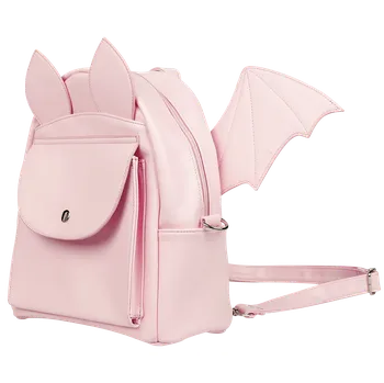Sportovní batoh Mini batoh Gotika z Banned Alternative - Fledermaus - Ženy - růžová