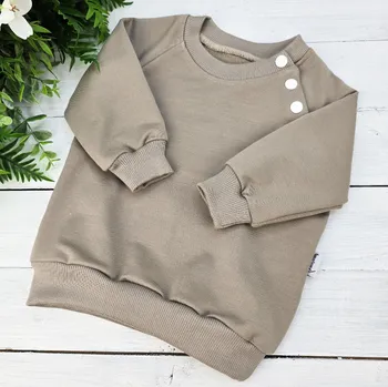 Dívčí mikina Kulišárny Mikina basic PÍSKOVÁ VELIKOST: 86