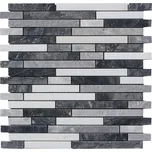 ALFIstyle Kamenná mozaika z mramoru, Interlocking white